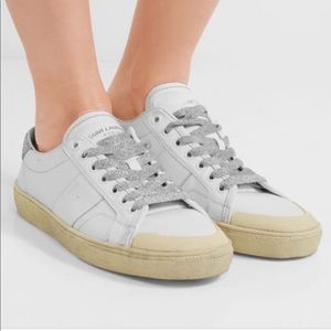 Court glitter sneakets  yves saint laurent